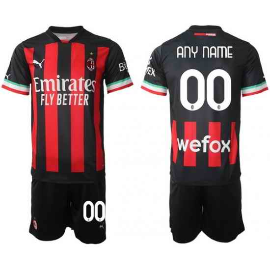 AC Milan Men Soccer Jerseys 036  Customized